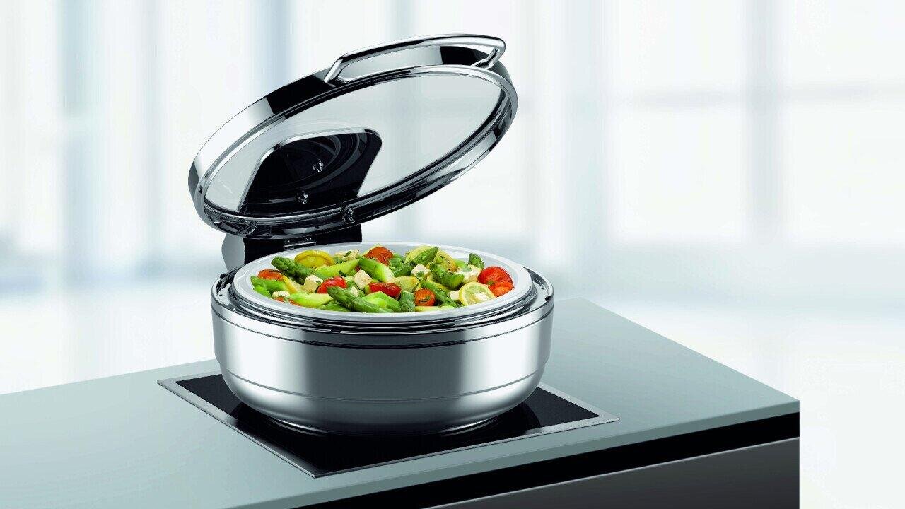 Chafing dishes the elegant way to keep buffet items warm